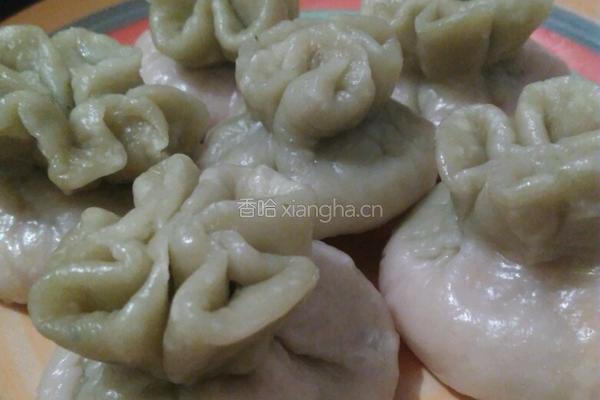 白菜蒸饺的做法图解17