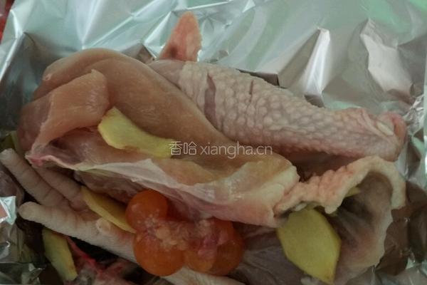 客家梅州盐焗鸡蛋(鸡肉）的做法图解2