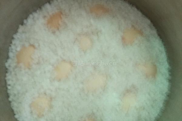 客家梅州盐焗鸡蛋(鸡肉）的做法图解1