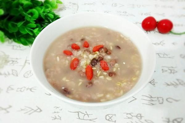 红豆燕麦仁大米粥的做法图解8
