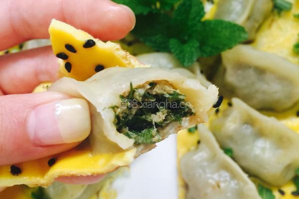 蛋抱饺的做法图解8