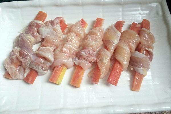 胡萝卜鸡肉卷的做法图解6