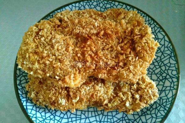 酥炸孜然风味肉饼的做法图解20