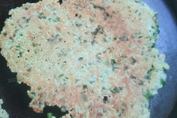 小米煎饼的做法图解8
