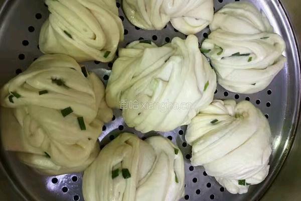 葱油花卷的做法图解7