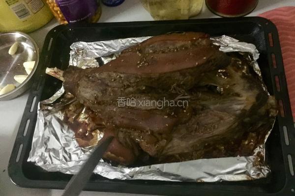 烤羊腿的做法图解6