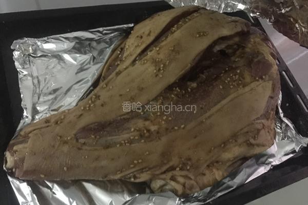 烤羊腿的做法图解5