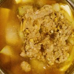 冬瓜豆腐蒸肉饼的做法[图]