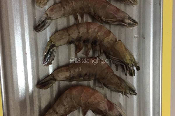 孜然烤虾的做法图解2