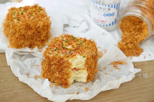 辣肉松面包的做法图解27