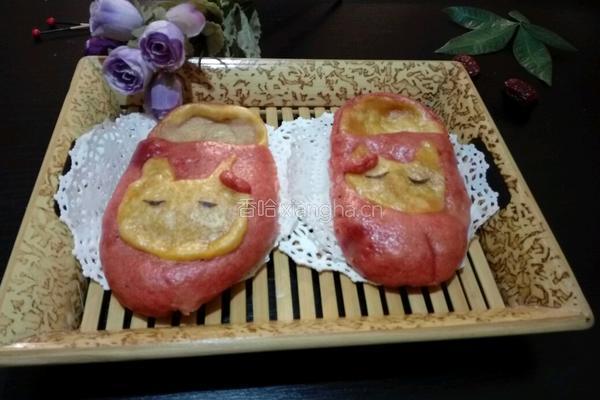鞋子馒头的做法图解16