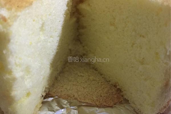 六寸戚风蛋糕的做法图解18