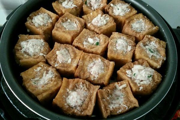 方豆腐酿的做法图解7