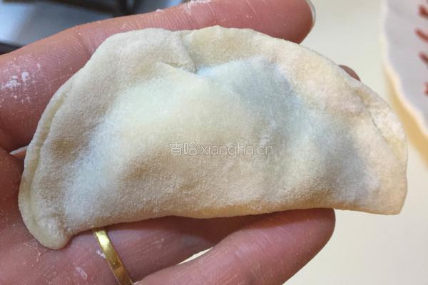 槐花馅饺子的做法图解10