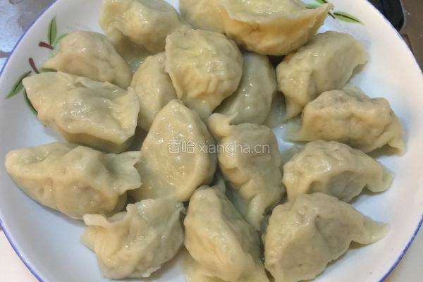 槐花馅饺子的做法图解16