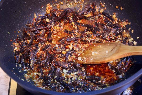 干煸牛肉条的做法图解6
