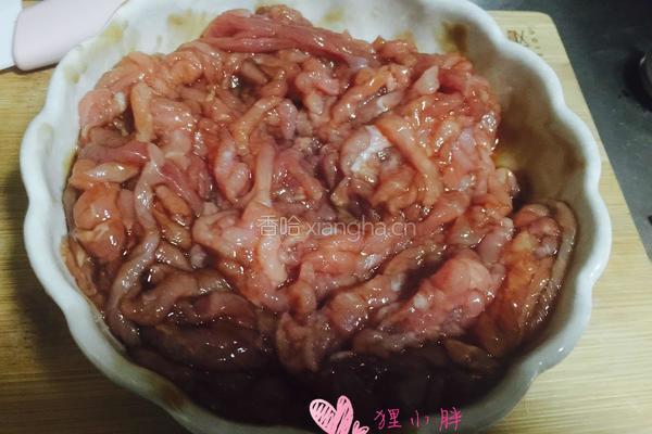 雪菜肉丝面的做法图解2