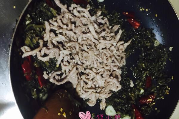 雪菜肉丝面的做法图解8