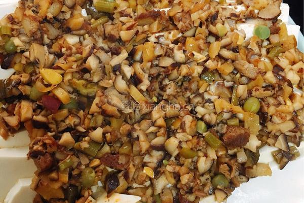 香菇肉末豆腐的做法图解7