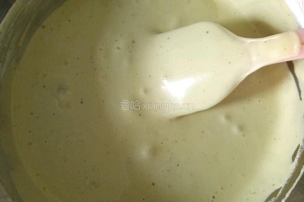 抹茶戚风蛋糕（6寸）的做法图解11