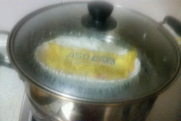 鲜肉蛋卷的做法图解5
