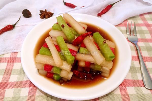 凉拌脆萝卜条的做法图解9