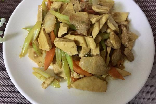 芹菜豆干的做法图解9