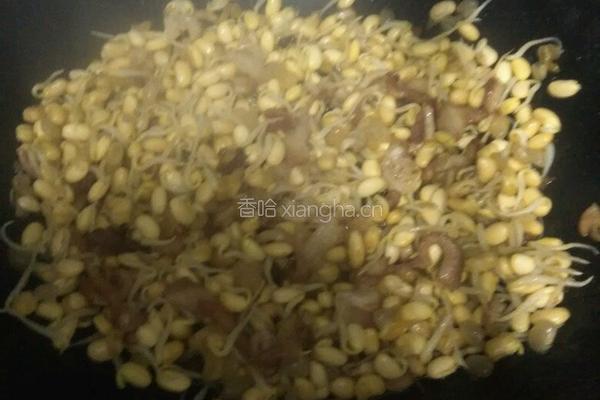 肉丝炒豆芽的做法图解7