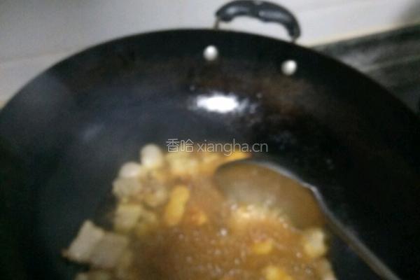 胡萝卜炖肉的做法图解5