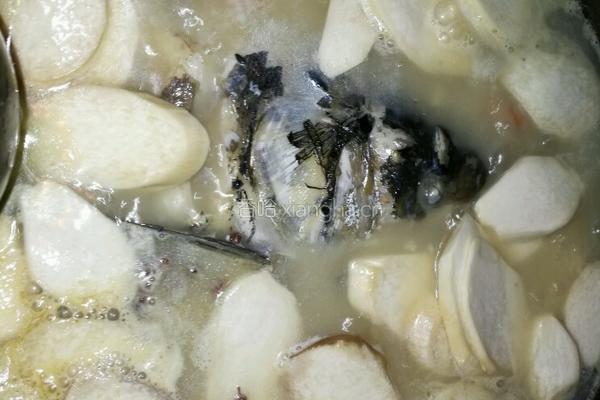 鱼头炖豆腐的做法图解8