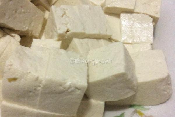 肉沫豆腐的做法图解1