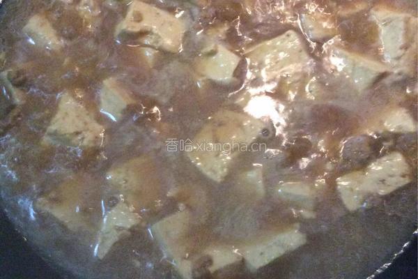 肉沫豆腐的做法图解8