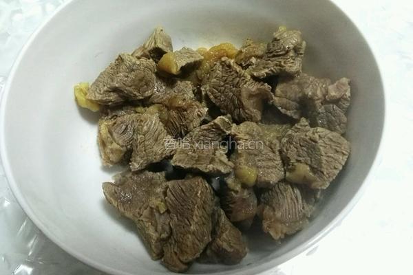 土豆炖牛肉的做法图解4