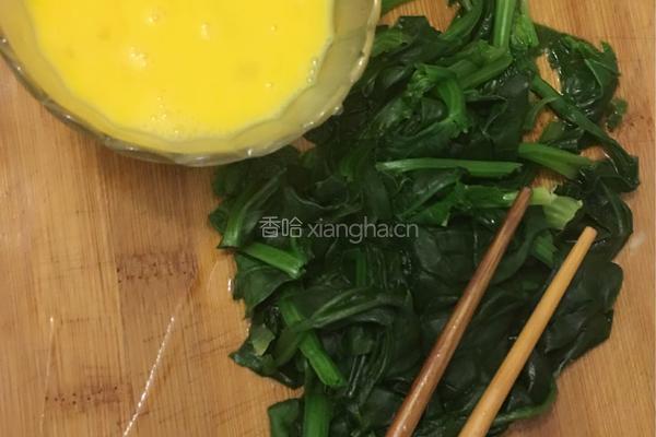 菠菜鸡蛋汤的做法图解3