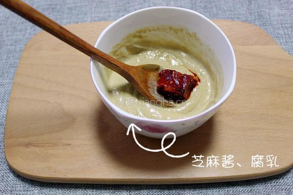 麻酱拌粉条的做法图解3