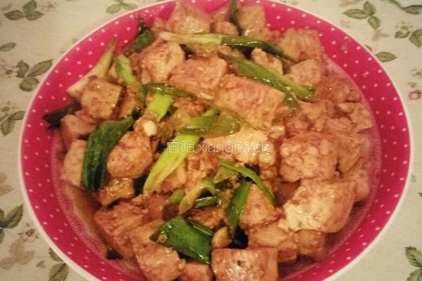红烧肉烧豆腐