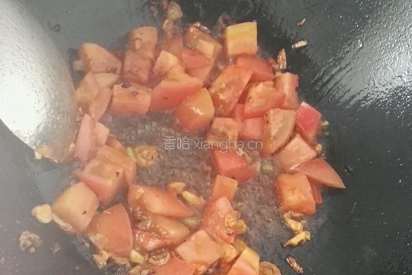 番茄炒西兰花的做法图解8