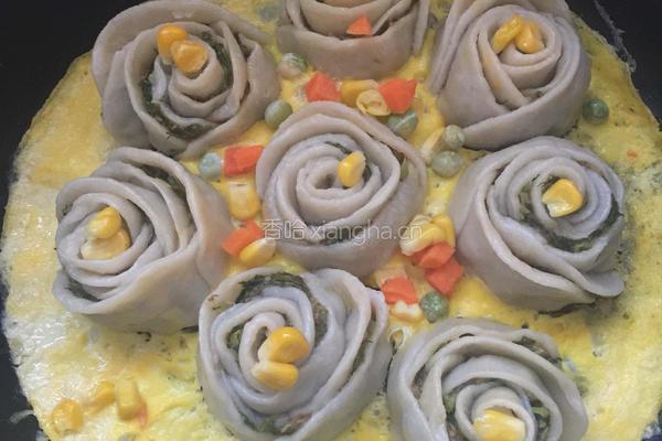 玫瑰花煎饺的做法图解10