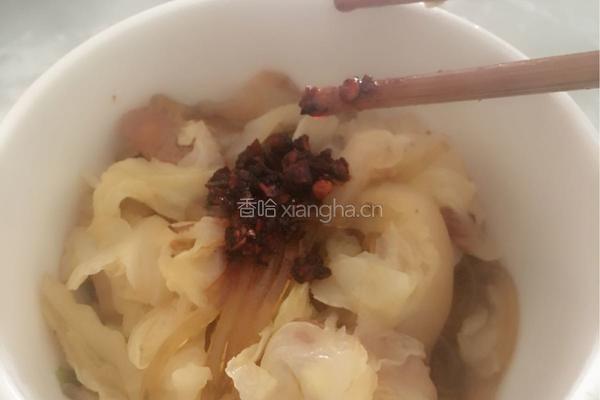 北方菜猪肉白菜粉条子的做法图解8