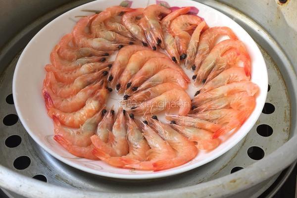 蒸对虾的做法图解3