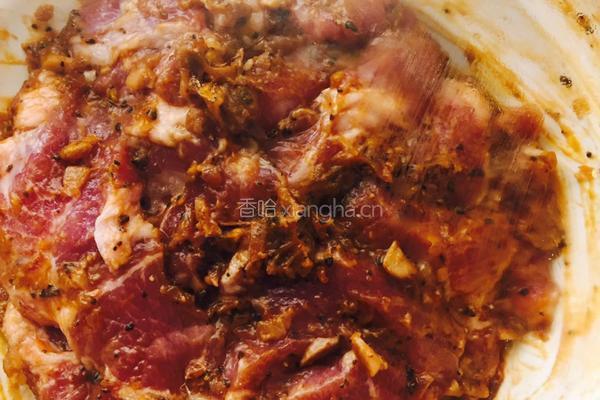 日式黑椒猪排的做法图解4