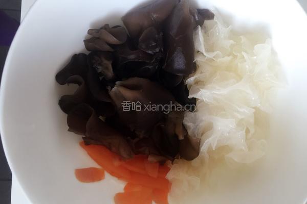 凉拌双耳的做法图解3