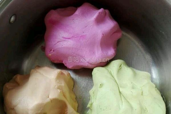 缤纷五彩芝麻汤圆的做法图解7