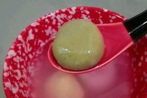 缤纷五彩芝麻汤圆的做法图解13