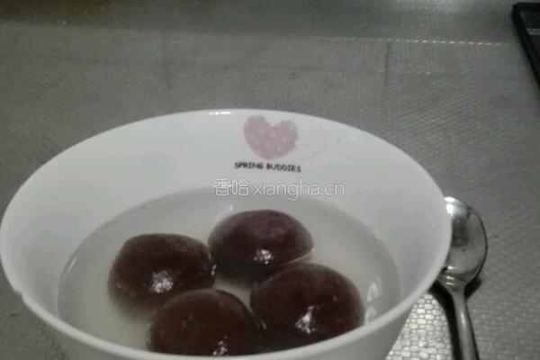 缤纷五彩芝麻汤圆的做法图解14