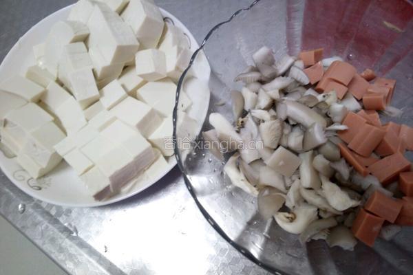三鲜豆腐的做法图解2