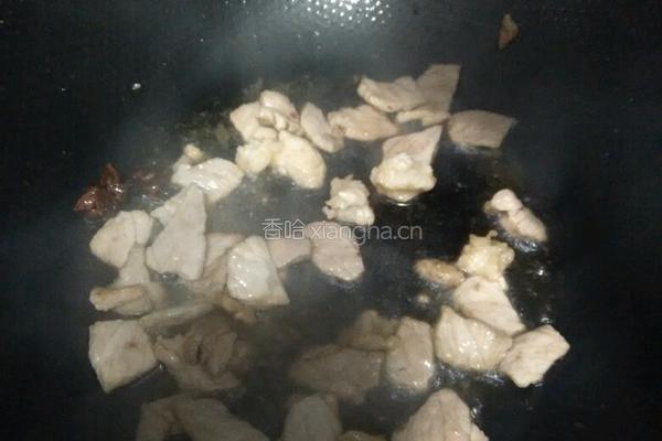 肉炒杏鲍菇的做法图解6