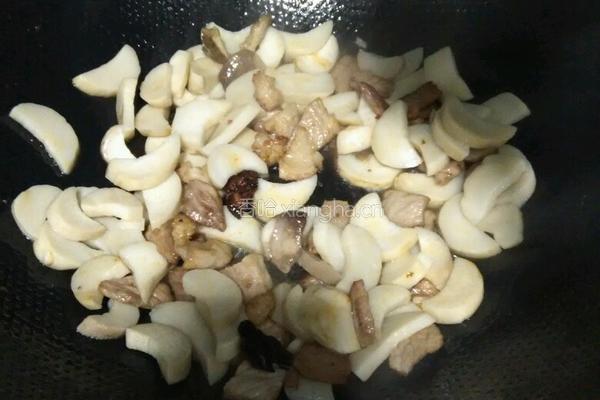 肉炒杏鲍菇的做法图解7