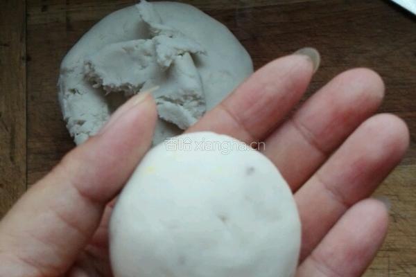 红薯糯米豆沙煎饼的做法图解9