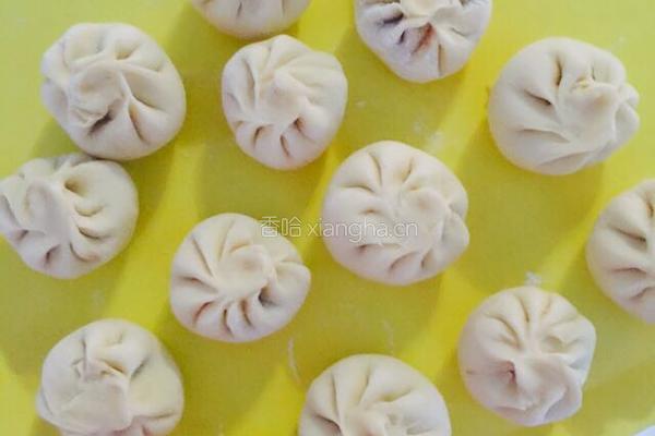 香煎豆沙包的做法图解2